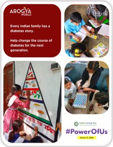 Arogya World at India Giving Day 2026