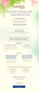 Arogya World Symposium Invite