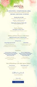 Arogya World Symposium Invite 2026
