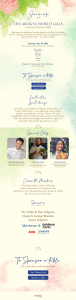 The Arogya World Gala