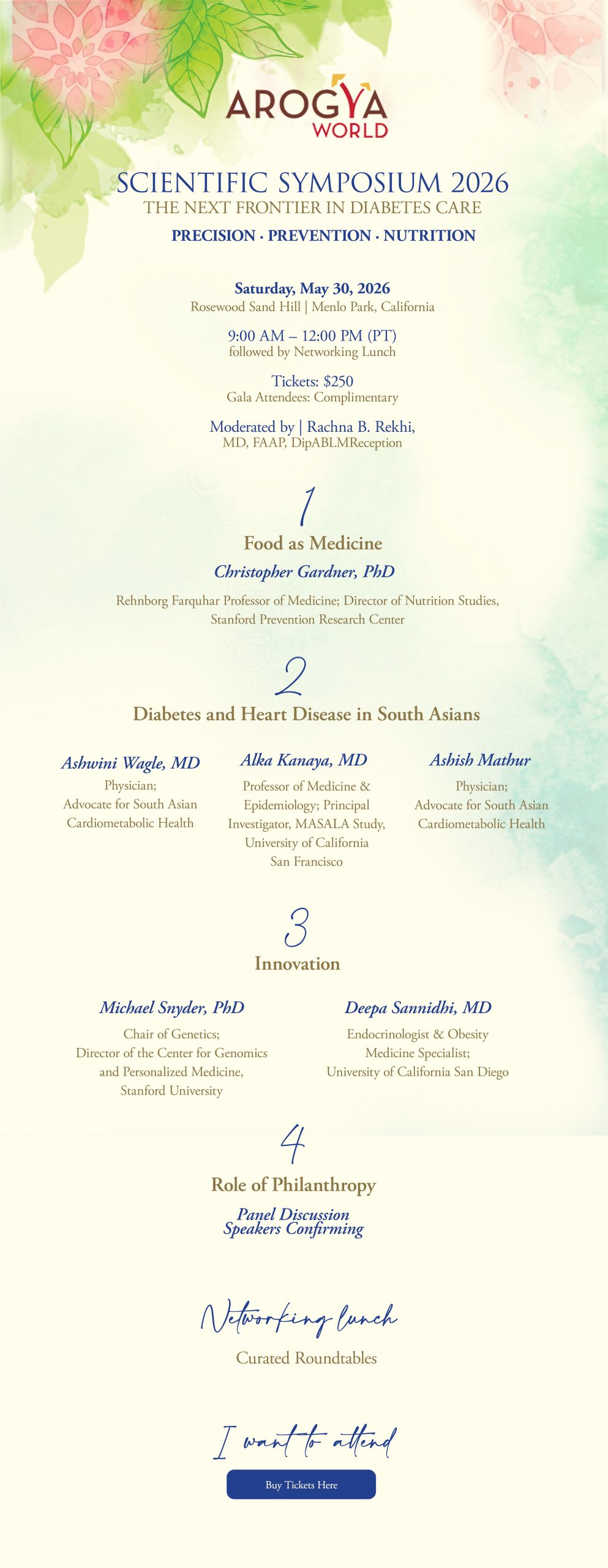 AROGYA WORLD SCIENTIFIC SYMPOSIUM 2026